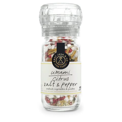 Umami Citrus Salt & Pepper Mill - 55g