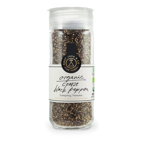 Organic Coarse Black Pepper - 55g