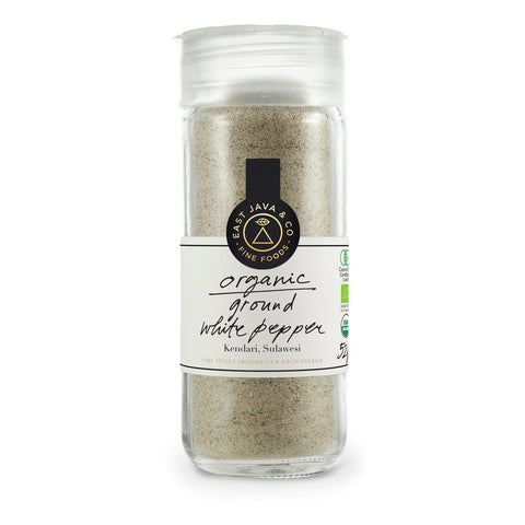 Organic Ground White Pepper - 52g