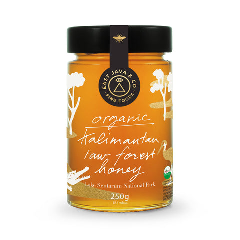 Organic Kalimantan Raw Forest Honey - 250g