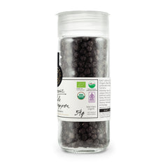 Organic Whole Black Pepper - 54g