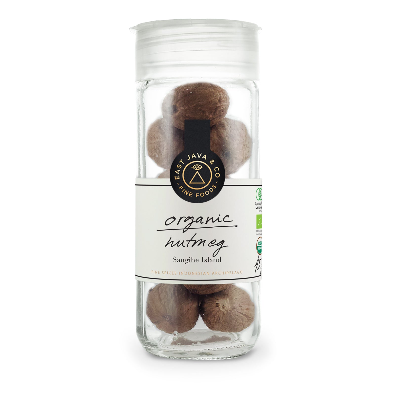 Organic Whole Nutmeg - 45g