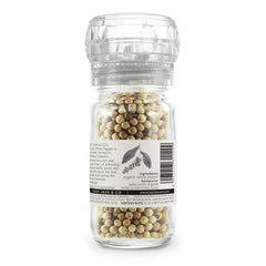 Organic Whole White Pepper Mill - 54g