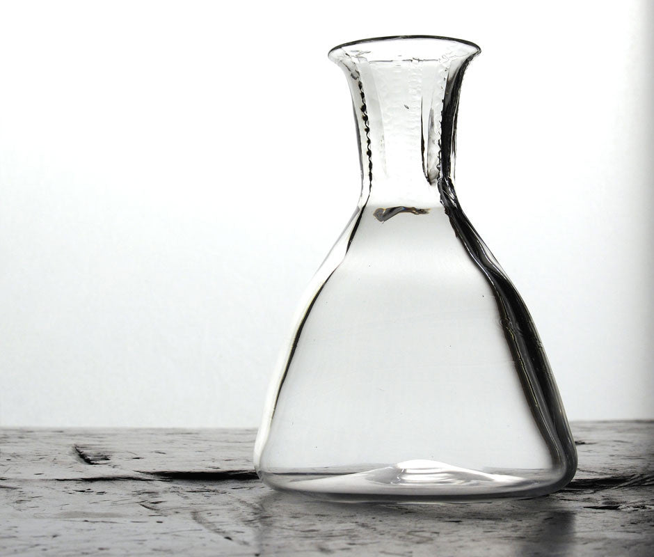 Hand Blown Glass Carafe