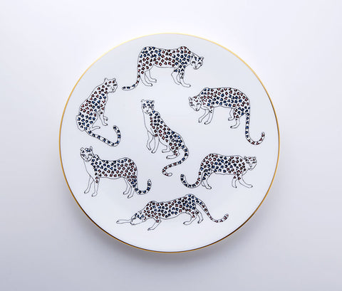 Tropique - Leopard Coupe Plate 22cm