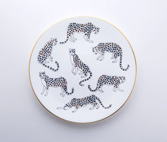 Tropique - Leopard Coupe Plate 22cm