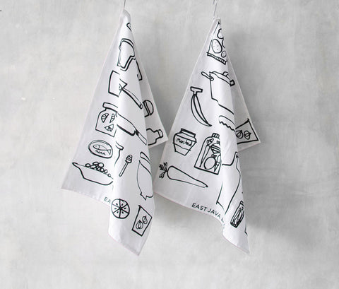 Kitchen Towel Pantry - Set of 2